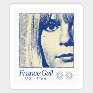 France Gall / 60s Aesthetic Design Sticker